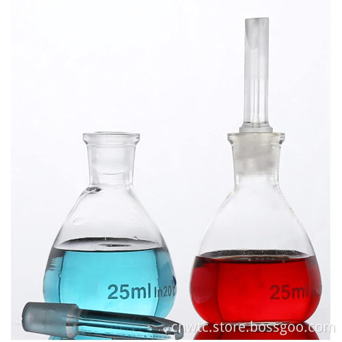 100ml Borosilicate Glass Pycnometer with Perforated Stopper: High Precision Density Measurement Tool